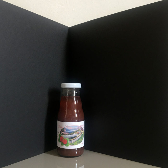 Succo e polpa di fragole